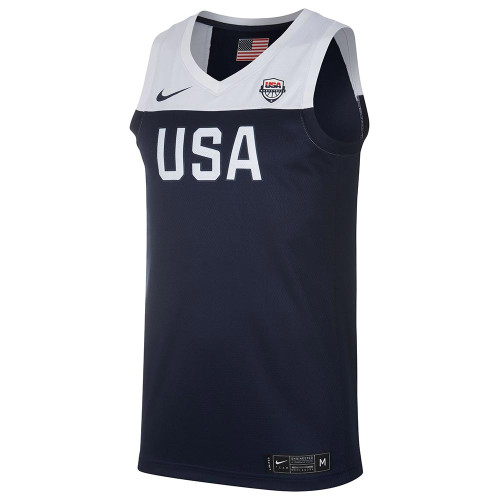 Nike Ανδρική φανέλα USA (Road) Jersey